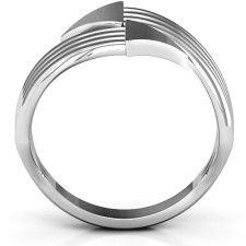 Sweet Strong Style: The Geometric Sterling Silver Bypass Ring Tale