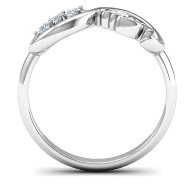 USA Infinity Personalised Ring - AMAZINGNECKLACE.COM