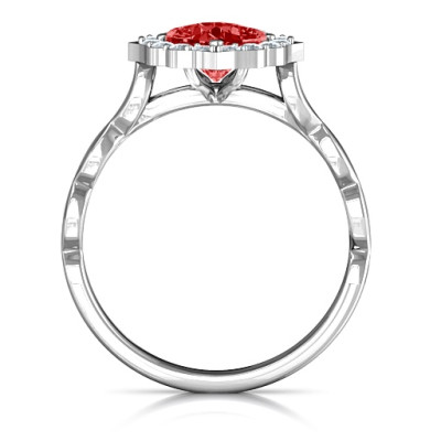 Vintage Glamour Personalised Ring - AMAZINGNECKLACE.COM