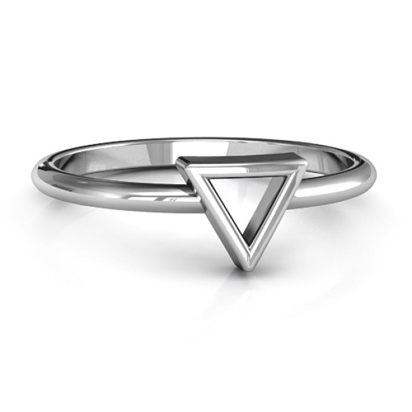 Your Best Triangle Personalised Ring - AMAZINGNECKLACE.COM