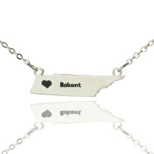 Crafting Home: Your Personalised Tennessee State Necklace Unveiled