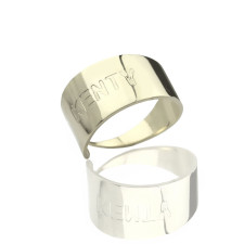Your Name, Our Craft: Sterling Silver Rings Story