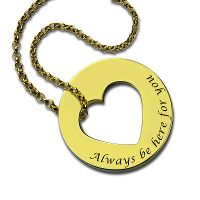 Always Be Here For You Promise Personalised Necklace - AMAZINGNECKLACE.COM