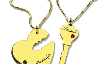 Crafting Your 'Key to My Heart' Personalized Couple Necklace | Amazing Necklace