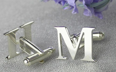 Our Secret Recipe: Crafting Your Perfect Designer Initial Cufflinks
