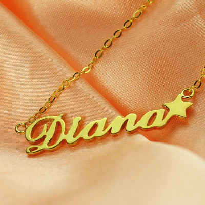 Custom Your Own Name Personalised Necklace "Carrie" - AMAZINGNECKLACE.COM