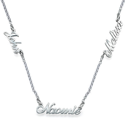 Personalised Jewellery for Mums - Multiple Name Necklace - AMAZINGNECKLACE.COM
