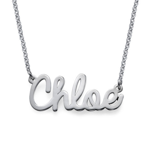 Personalised Stylish Name Necklace In Silver/Gold/Rose Gold - AMAZINGNECKLACE.COM