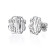 Your Sterling Silver Monogram Studs: Crafted with Pure Passion