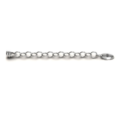 Personalised Silver Snake Bracelet with 1.5  Extender - AMAZINGNECKLACE.COM