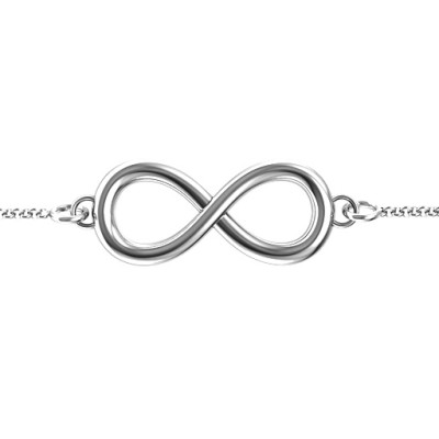 Personalised Classic Infinity Bracelet - AMAZINGNECKLACE.COM
