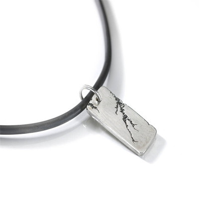 Mens Strike Silver Pendant - AMAZINGNECKLACE.COM