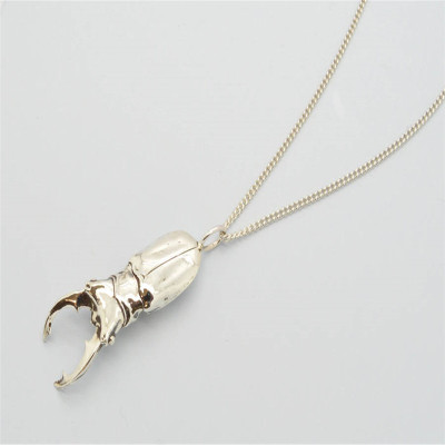 Arma Beetle Pendant - AMAZINGNECKLACE.COM