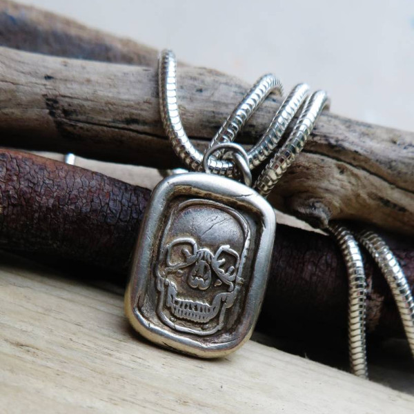 Dia De Los Muertos Pendant - AMAZINGNECKLACE.COM