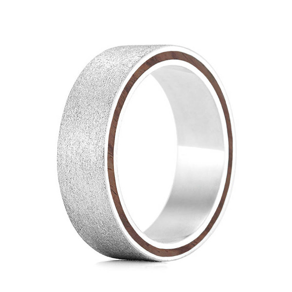 Wood Personalised Ring Ferrule - AMAZINGNECKLACE.COM