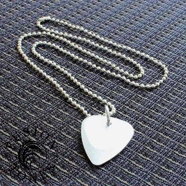 Fusion Tones Personalised Necklace Silver - AMAZINGNECKLACE.COM