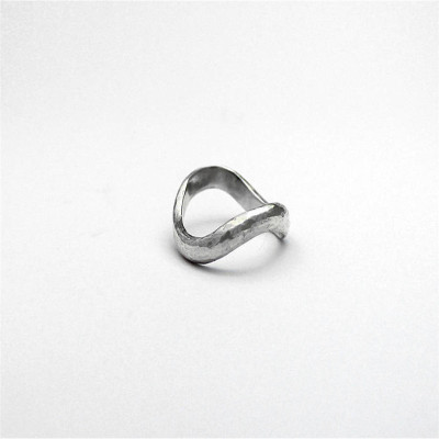 Sterling Silver Infinity Wedding Personalised Ring - AMAZINGNECKLACE.COM