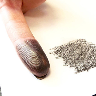 Inked Fingerprint Dog Tag Personalised Necklace - AMAZINGNECKLACE.COM