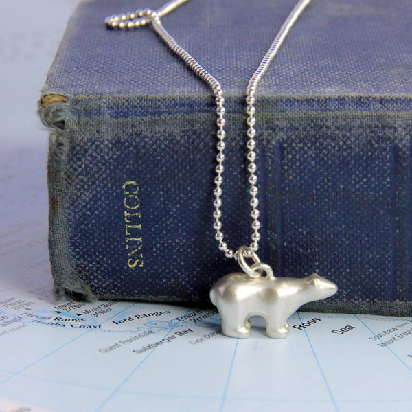 Polar Bear Personalised Necklace - AMAZINGNECKLACE.COM