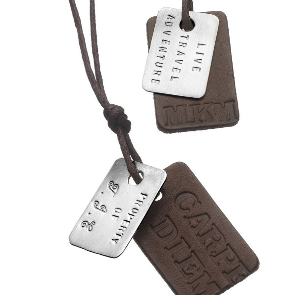Personalised Mens Dog Tag Necklace - AMAZINGNECKLACE.COM