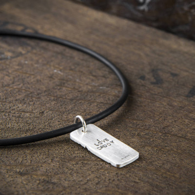 Mens Strike Silver Pendant - AMAZINGNECKLACE.COM