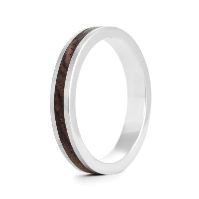 Wood Personalised Ring Native - AMAZINGNECKLACE.COM