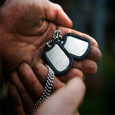 Personalised American Army Dog Tag Necklace - AMAZINGNECKLACE.COM