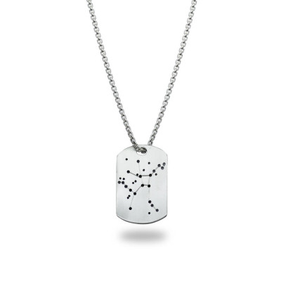 Personalised Constellation Dogtag, Myths From The Gods - AMAZINGNECKLACE.COM