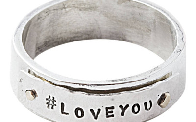 Your Story, Our Craft: Personalised Silver & Gold Rivet Rings