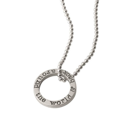 Personalised Time Travellers Mens Chain - AMAZINGNECKLACE.COM