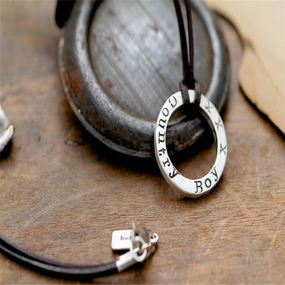 Personalised Urban Ranch Bolo Mens Chain - AMAZINGNECKLACE.COM