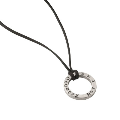 Personalised Urban Ranch Bolo Mens Chain - AMAZINGNECKLACE.COM