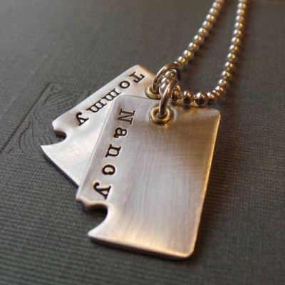 Piece Of My Heart Dog Tags - AMAZINGNECKLACE.COM
