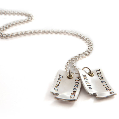 Piece Of My Heart Dog Tags - AMAZINGNECKLACE.COM