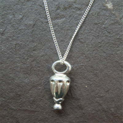 Silver Toggle Hot Air Balloon Pendant - AMAZINGNECKLACE.COM