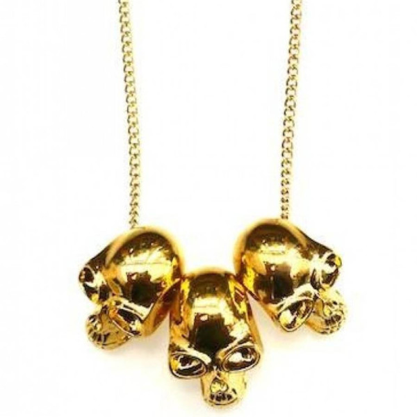 Skull Personalised Necklace - AMAZINGNECKLACE.COM