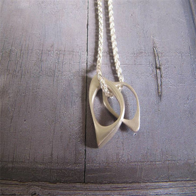 U And Me To Infinity Silver Pendants - AMAZINGNECKLACE.COM