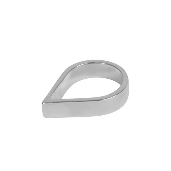 Sterling Silver Wide Point Personalised Ring - AMAZINGNECKLACE.COM