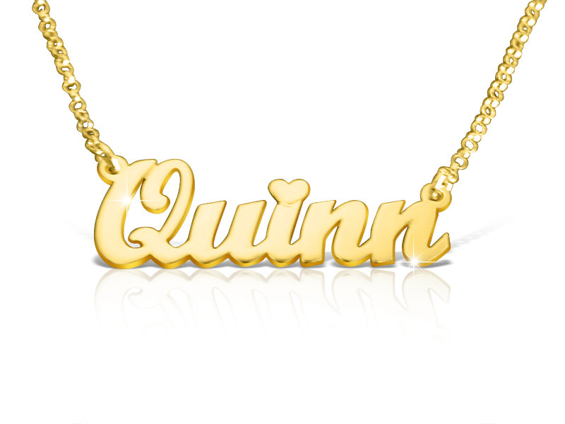 18k Name Necklace Gold Necklaces With Name Gold Naming Necklace Gifts Namenecklace Gift For Women In Gold Birthday Gifts Ideas ]
