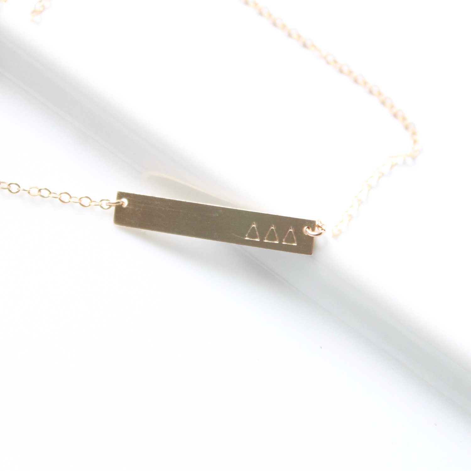 DELTA DELTA DELTA Necklace / Tri Delta Sorority Necklace / Greek Jewelry / Sorority Jewelry / Sorority Gift / Licensed Designer