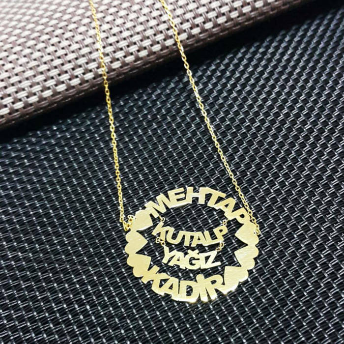FAMILYNAMES NECKLACE 925K SILVER 00153