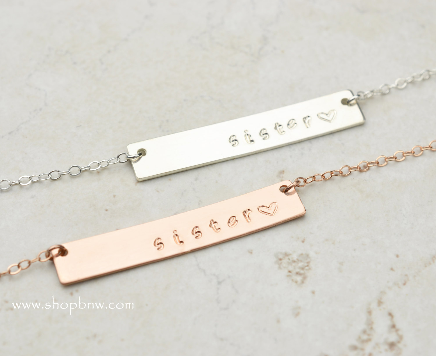 Mama Bear Necklace, Personalized Bar Necklace, Gold Bar Necklace, mom gift, anniversary gift, birthday gift LA104