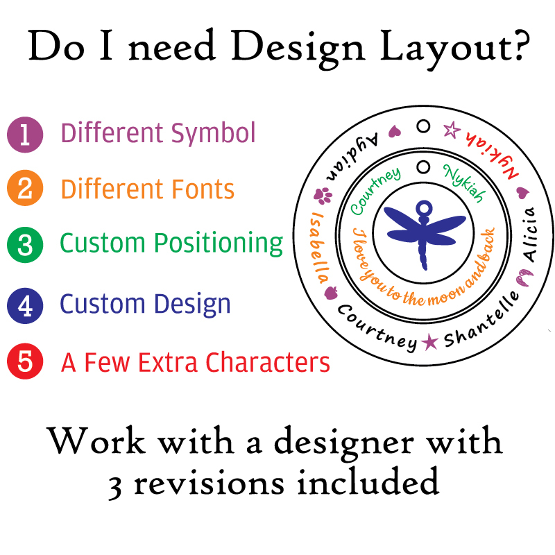 Personalised Tree of My Life Necklace 10 - 18ct Gold Plated - AMAZINGNECKLACE.COM