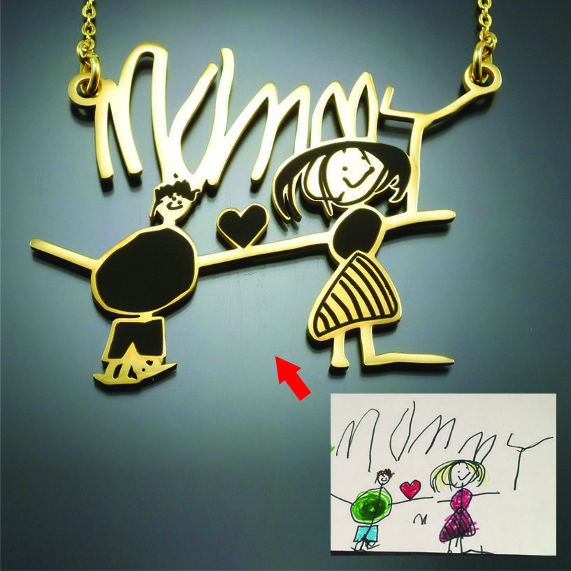 DIY - Draw Your Own Style - Combine Any Dream Elements - AMAZINGNECKLACE.COM