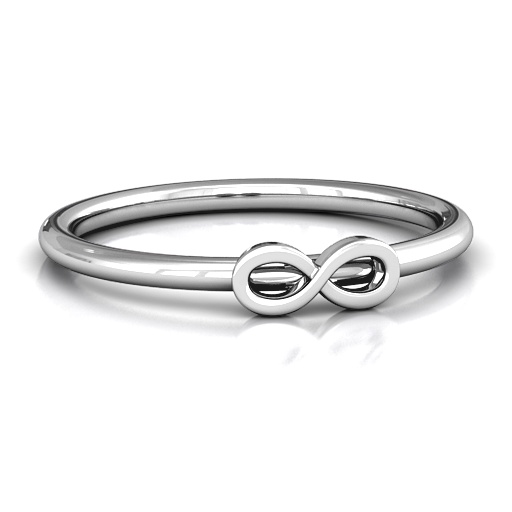 Infinity Stackr Personalised Ring - AMAZINGNECKLACE.COM