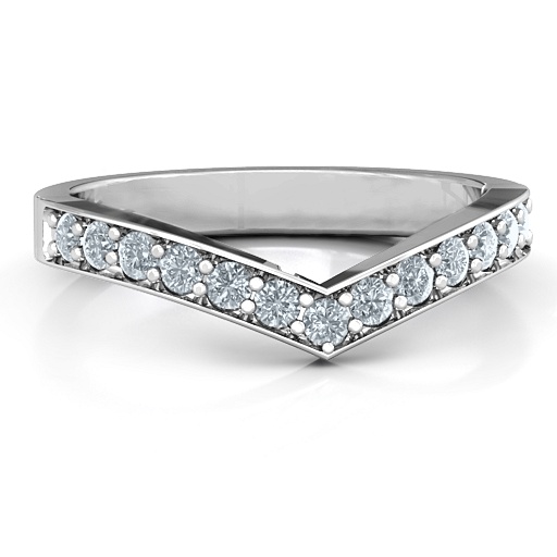Vanessa Band Personalised Ring - AMAZINGNECKLACE.COM